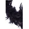 Chandelle Turkey Flat Boa Black Approx. 40 Grams